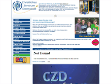 Tablet Screenshot of cz-darmstadt.de